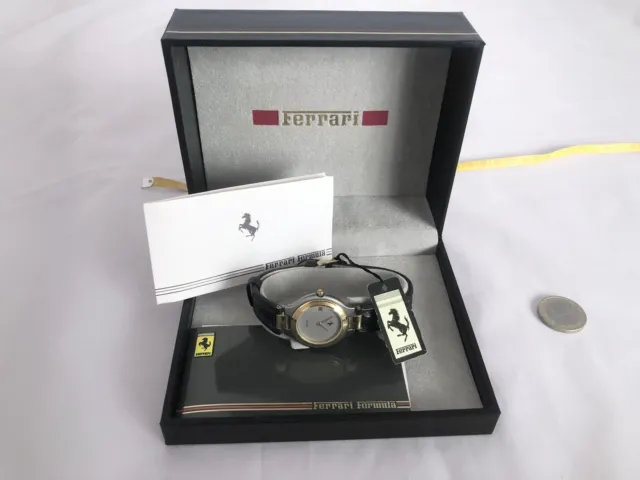 Orologio Vintage Ferrari Formula By Cartier. New Old Stock. Nuovo. Watch Ferrari