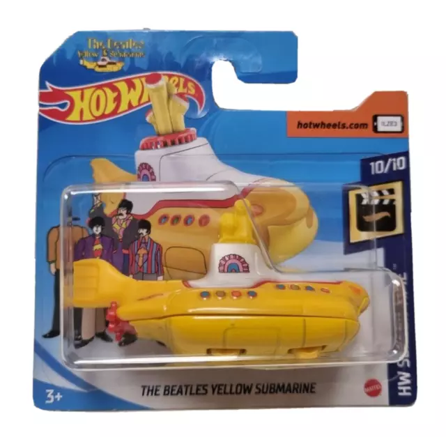 The Beatles Yellow Submarine Hot Wheels HW Screen Time Treasure Hunt U-Boot Neu