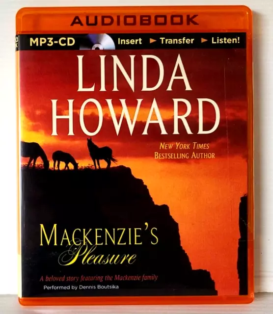 Mackenzie's Pleasure By Linda Howard MP3 CD Audio book Sealed