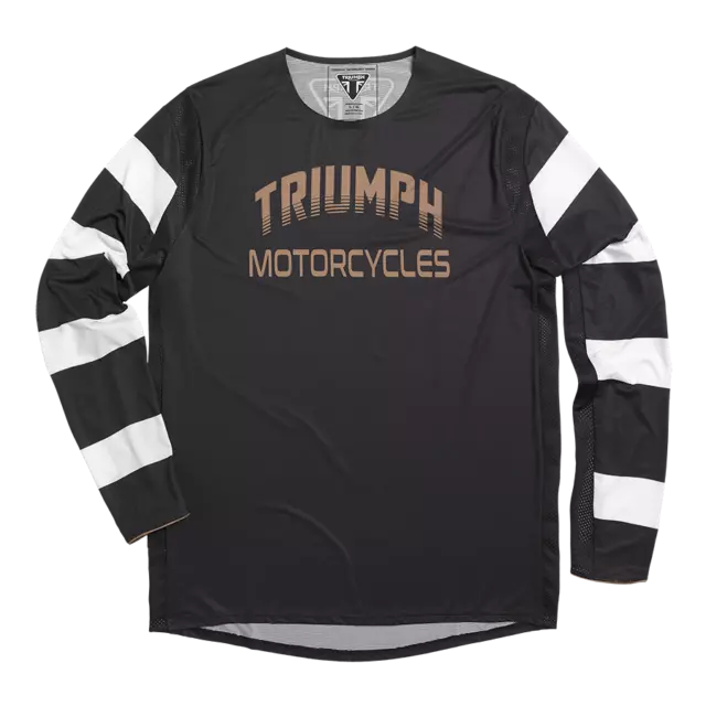 Genuine Triumph Gotham Classic Jersey Long Sleeve Top T Shirt Mtss22300