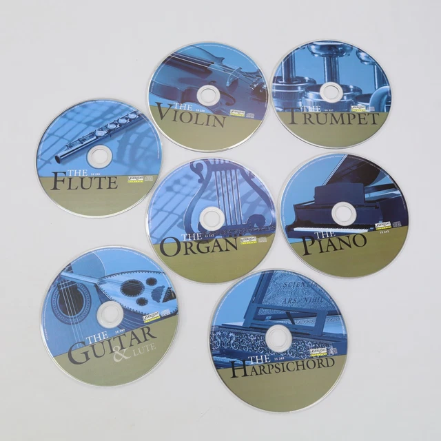 THE INSTRUMENTALS OF Classical Music 7 Cd Set 2001 Laserlight Loose $21 ...