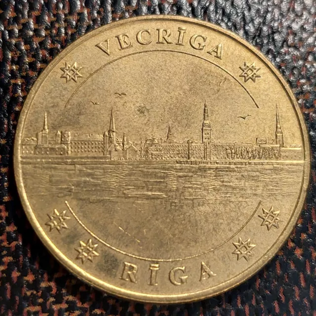 2007 old RIGA Latvia medal MONNAIE DE PARIS COMB.SHIPPING