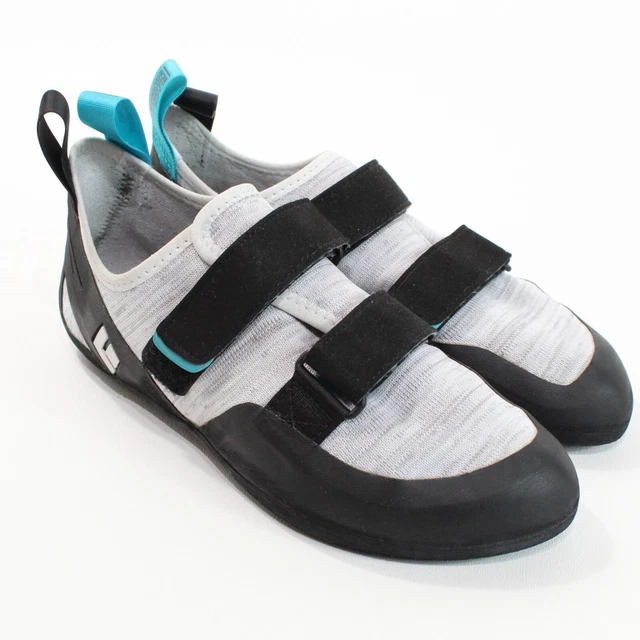 Black Diamond Momentum Womens Rock Climbing Shoes US Womens 8.5 Black/Alloy