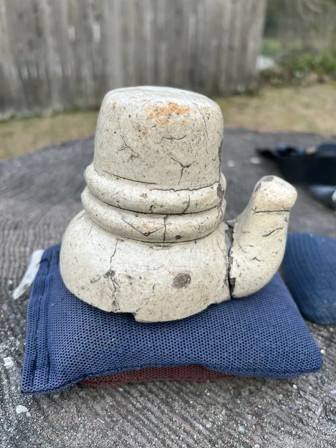 Civil war insulator U-990 Southern Porcelain Tea Pot insulator