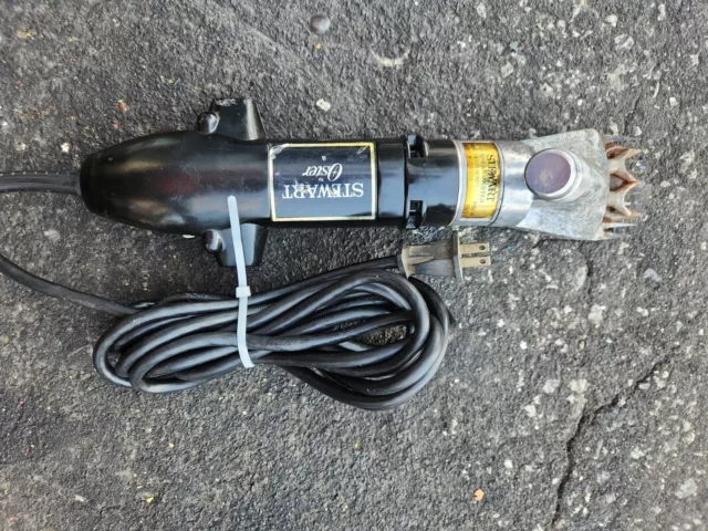 Stewart Oster Shearmaster Model EW311A Head Livestock Clippers Sheep Shears Read