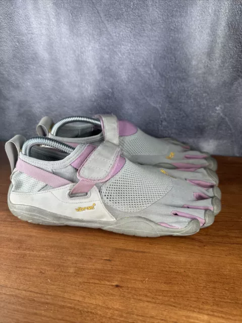 Vibram Fivefingers KSO EU 40 US 8.5-9 W1459 Sprint Fuschia Gray Shoes Pink