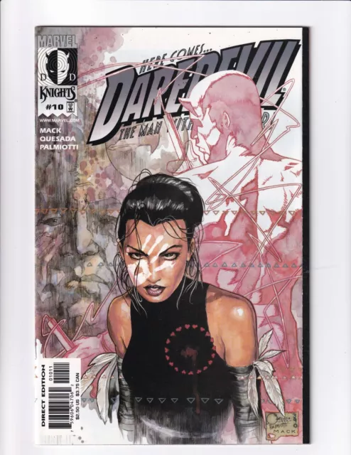 Daredevil #10 -Vol 2 -Nm 1St Cover App Echo David Mack -Marvel  2000*Comics B&B