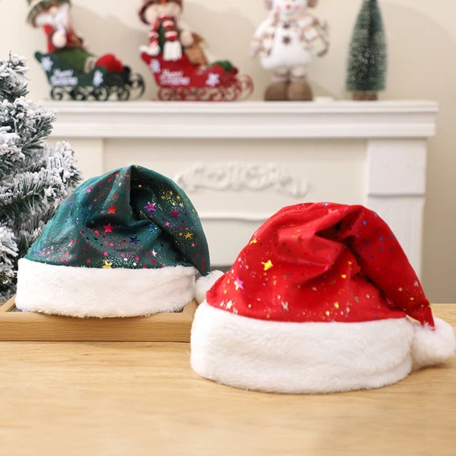 STAR SANTA HAT Long Plush Christmas Hat 2025 Christmas Supplies Gift 8 Star Santa Hat Long Plush Christmas Hat 2025.webp
