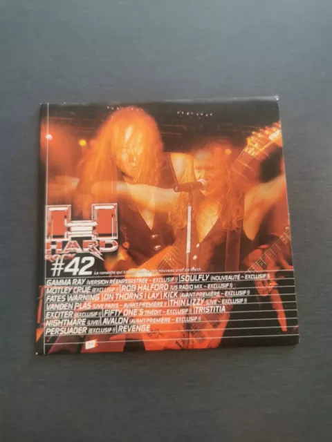 CD Sampler Hard Rock Magazine France Nu 42,2000, Gamma Ray, Motley Crüe, Soulfly