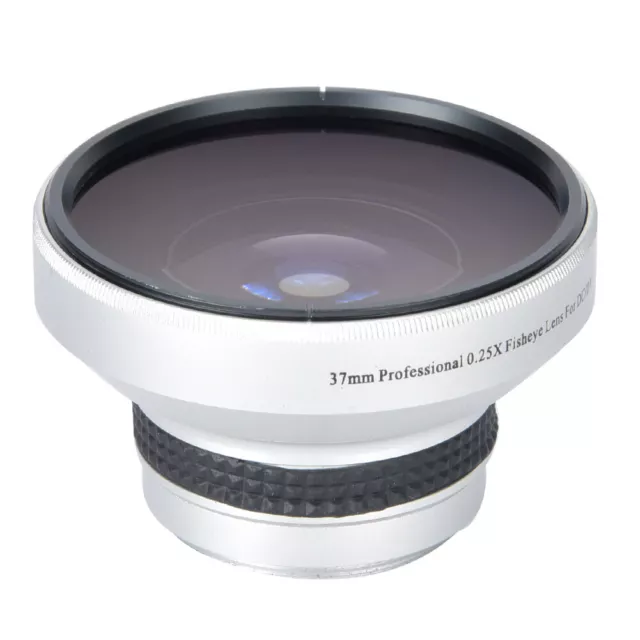 37mm 0.25X Super Fisheye Additional Lens For 37mm Caliber Camera Lenses Macro