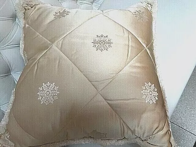 Pier one snowflake pillow hotsell