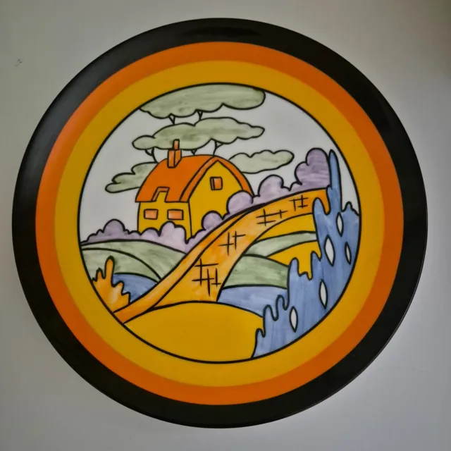 Wedgwood The Bizarre World Of Clarice Cliff ‘Orange Roof Cottage’ Plate