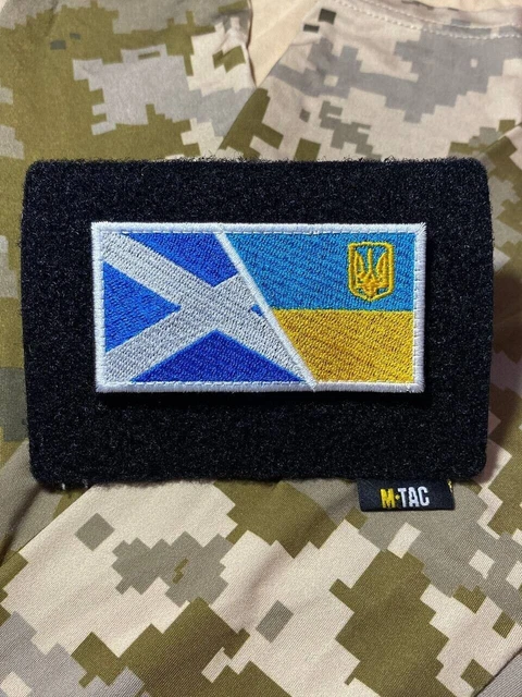Patch Brodé Ukraine - 9x6 Cm Thermocollant - Support Armée Ukrainienne - Nombreux Modèles Disponibles