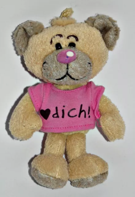 Pimboli Bär mit Shirt 15cm Diddl Stofftier Plüschtier Plüsch Kuscheltier Figur