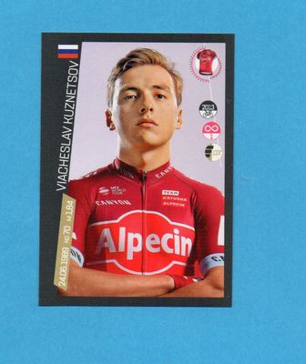 Figurine Panini 101 Giro d'Italia 2018 n.261 Kuznetsov Team Katusha Alpecin 