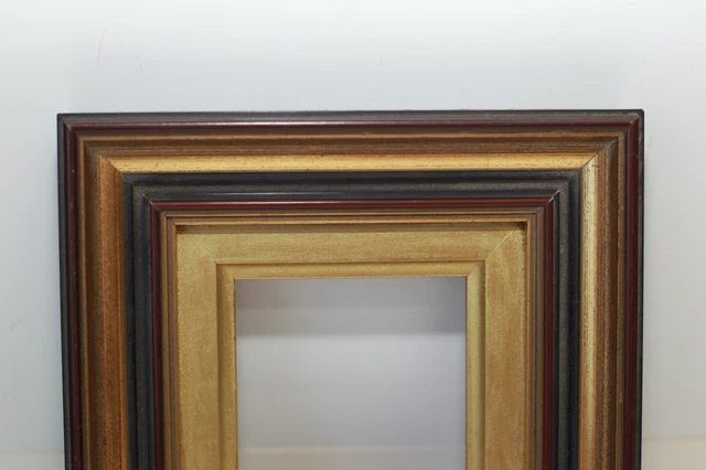 Cadre en bois doré pour bordure de photographie | Vecteur Premium Cadre en bois doré pour bordure de photographie | Vecteur Premium