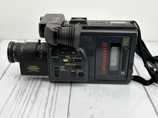 Canon Canovision 8 Video Cassette Recorder ES-100A 8mm ES100A Working