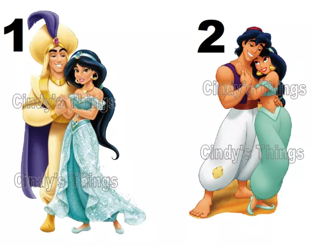 ALADDIN JASMINE T shirt Iron on Transfer 8x10- 5x6 -3x3 light fabric $3 
