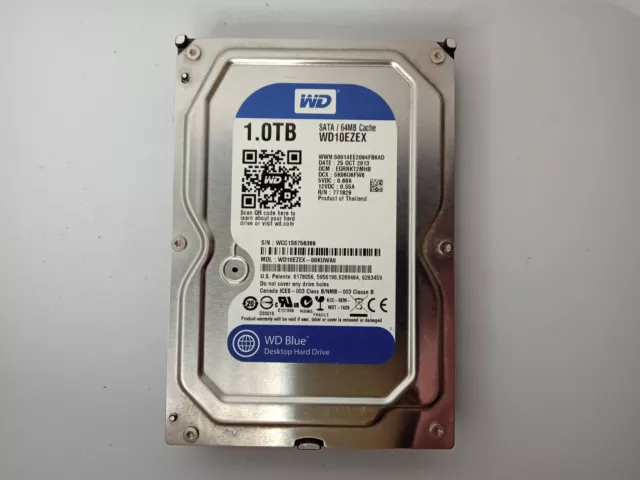 Western Digital WD Caviar Blue WD10EZEX-00KUWA0 1TB 3.5" Desktop Hard Drive SATA