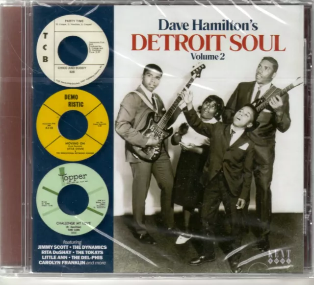 Dave Hamilton's - Detroit Soul  VOL 2- CD - Brand New
