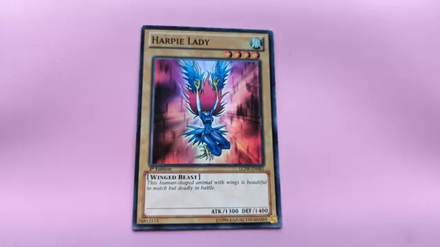 Yugioh Harpie Lady LCJW-EN082 1. Auflage super selten