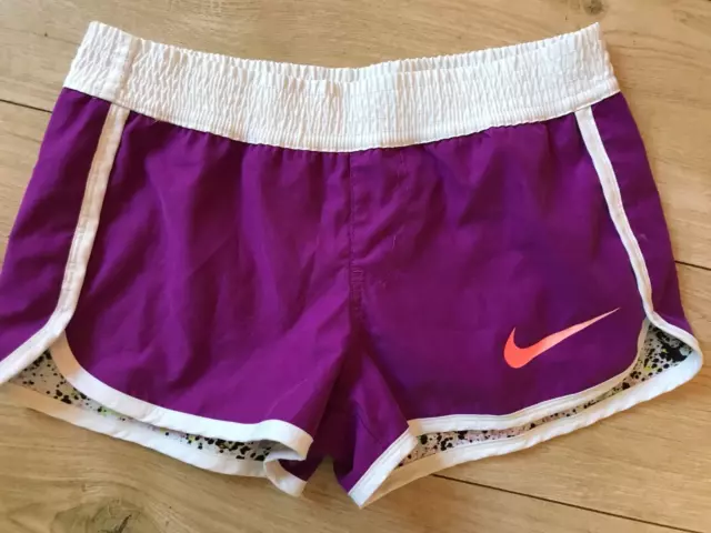 Ladies Reversible NIKE RUNNING GYM SHORTS (M)