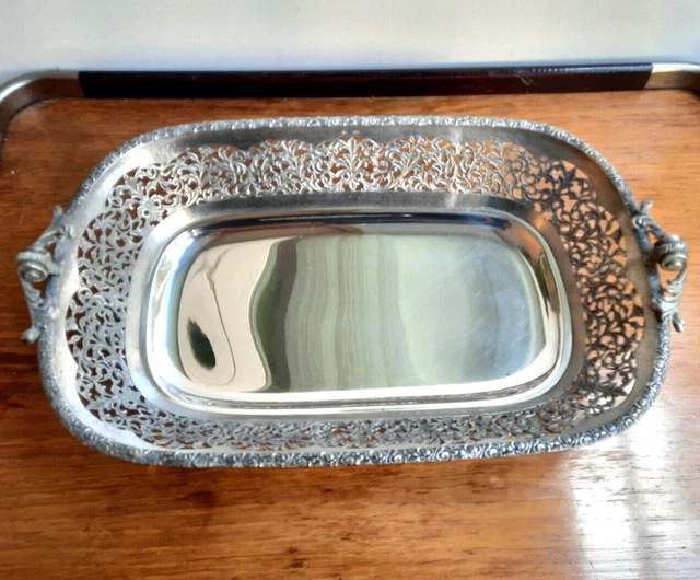 Elegante centrotavola in argento 800 - Pietrasanta, Alessandria '40/'50