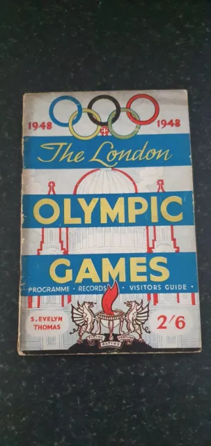 1948 London Olympic Games Tornament Programme