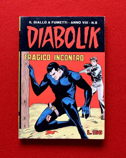 Diabolik # 8 Anno Viii   "Ottimo/Edicola"