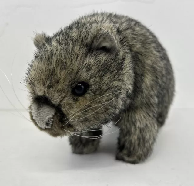 Hansa Creation Wombat Plush Soft Toy Lifelike Animal Gift Australian 10”