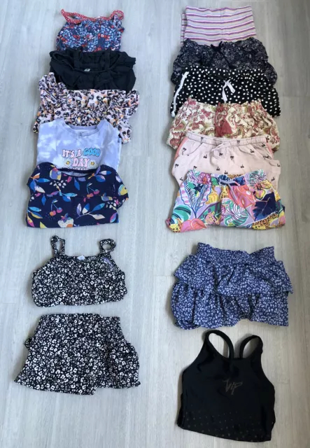 Pacchetto abiti estivi per ragazze età 5-6, Next,TU pantaloncini T-shirt gonne