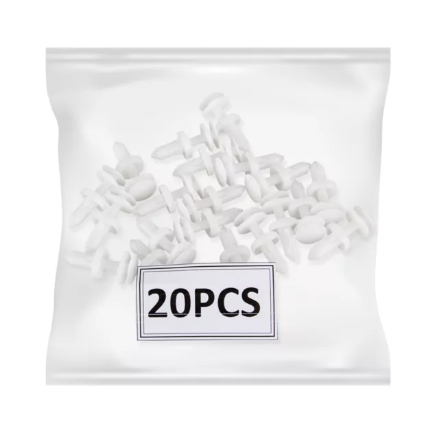 20 Pcs Retainer Clip Door Trim Panel Push Type for GM Truck Chevrolet K1500 2500 3