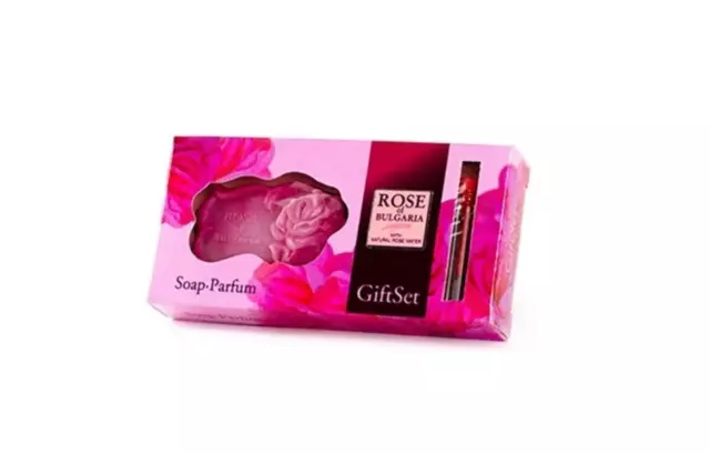 Set regalo Rosa di Bulgaria sapone + profumo