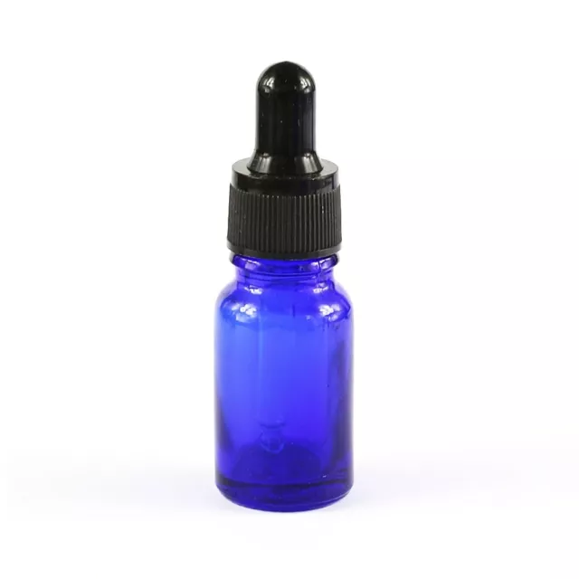 5-100ML Blue Glass Bottle Reagent Liquid Pipette Bottle Eye Dropper Aromatherapy 3