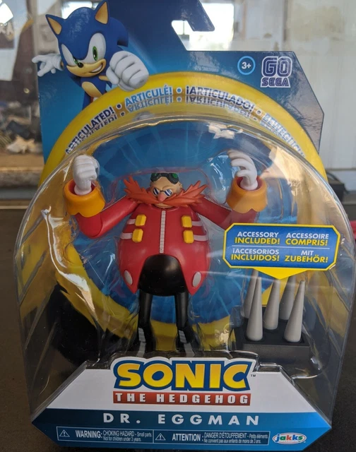 4& ARTICULATED ACTION Figure - Sonic the Hedgehog - Dr Eggman - 4 Inch ...