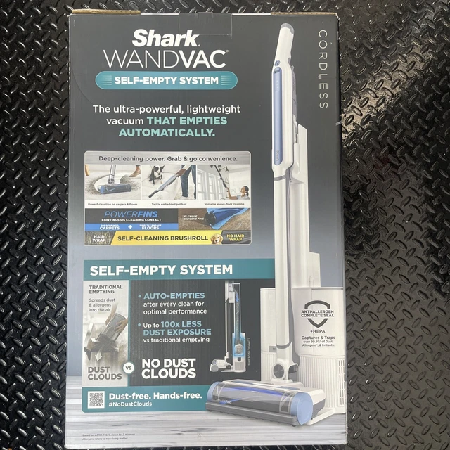 SHARK WS640AE WANDVAC SelfEmpty System Cordless Vacuum Brand New 189.