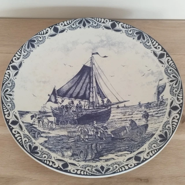 Grand plat Delfts Blauw chemkefa Maastricht Holland