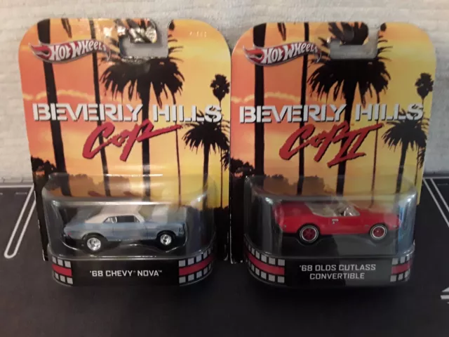 hot wheels premium entertainment Beverly Hills cop set 2