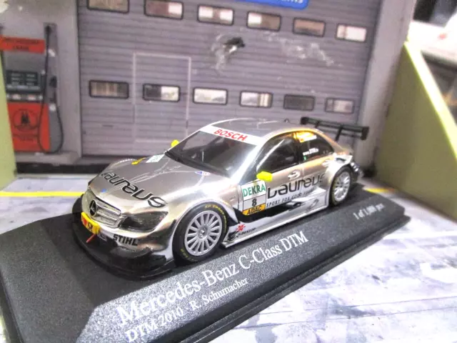 MERCEDES BENZ C C-Class DTM 2010 #8 Schumacher AMG Tourenwagen Minichamps 1:43