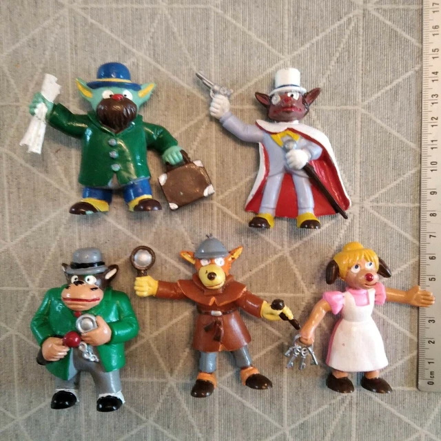 Figurines PVC Vintage PERAUSTRINIA - Set Complet 6 Personnages - Les Hasardeux (Los Azarosos)