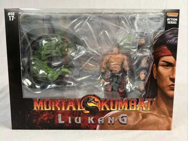 NEW SHANG TSUNG MORTAL KOMBAT INFINITE CONCEPTS 2000 SERIES 1 GAME FIGURE!  a4