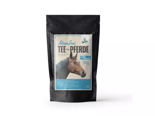 Tee für Tiere - Pferdetee Atemfrei Kräuterteemischung Beutel 300g Pferde Pony