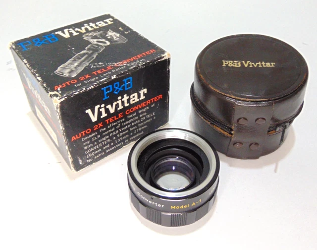 Konica Minolta Auto Tele Converter 2X – Occasion Japonais Pour Objectif 135mm