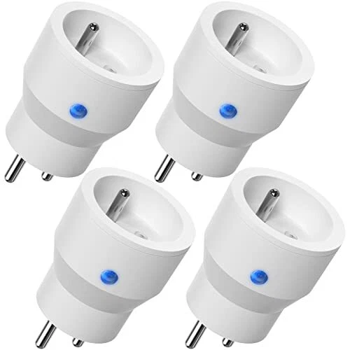 Prise Connectée WiFi SURNICE Prise Intelligente Compatible avec Alexa et Goog...