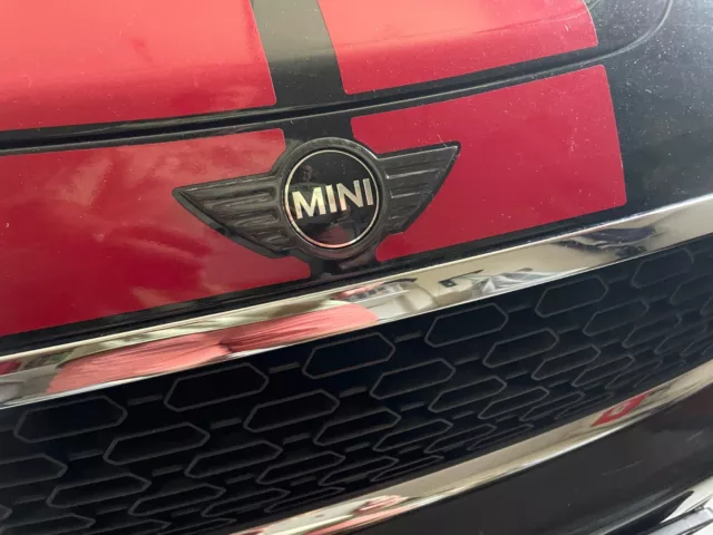 MINI LOGO VERKLEIDUNG ECHT CARBON für ONE COOPER R50 R52 R53 R55 R56 R57 R58 R59