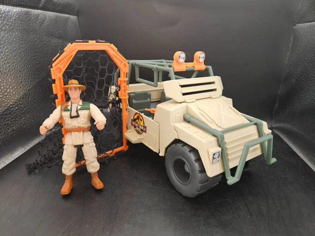 Jurassic Park 3 Die-Cast Vehicle Figur m Zubehör