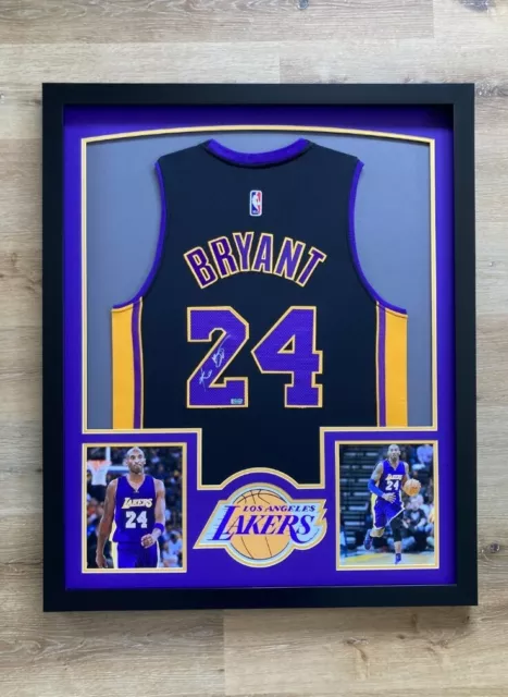 Kobe Bryant Los Angeles Lakers 35x43 Custom Framed Jersey 5xNBA Champion  Guard