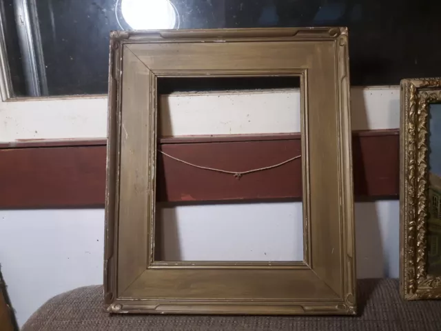 Antique Macklin Style Frame Deco Plein Air Style 8 X 10" Gold Color NR