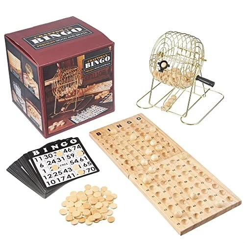 Royal Bingo Supplies Bingo Game Set for Adults Seniors Family & - 18 Cards 15...