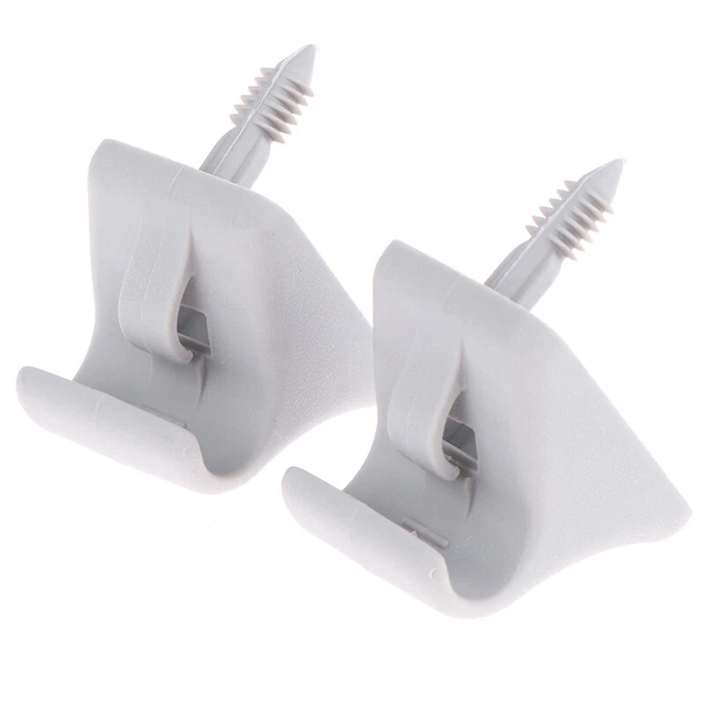 2 pz gancio fermo clip parasole auto per Hyundai Getz 2002 - 2011 852351C300 Y4